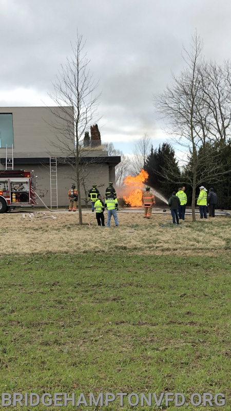 Southampton Fire Department assisted at the scene.  